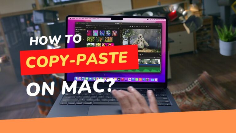 How to Copy and Paste on MacBook?