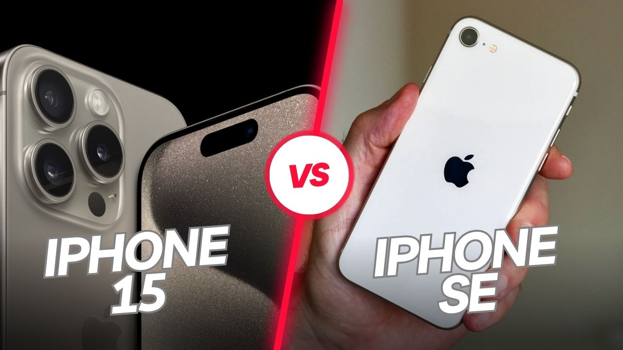 iphone 15 vs iphone se specs